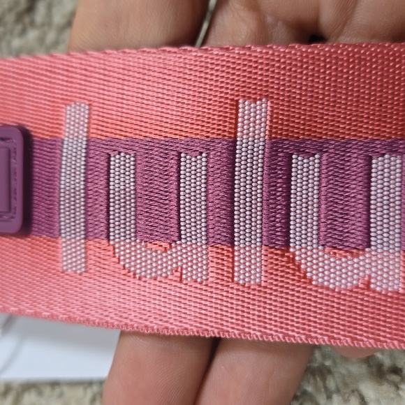 Lululemon Never Lost Keychain NWT *SAKURA PINK/WASHED MAUVE/WHITE - Picture 4 of 5